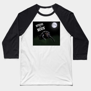 American Werewolf in London - Beware the Moon Baseball T-Shirt